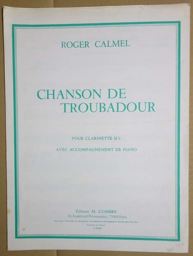 Chanson troubadour calmel - de,